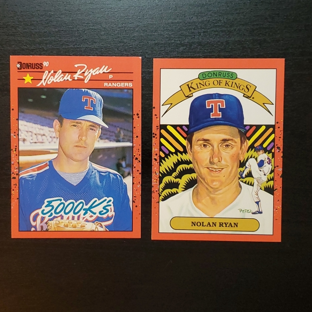1989 Donruss Nolan Ryan Cards (NM)!!
